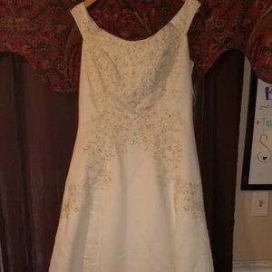 Wedding Dress w/ veil